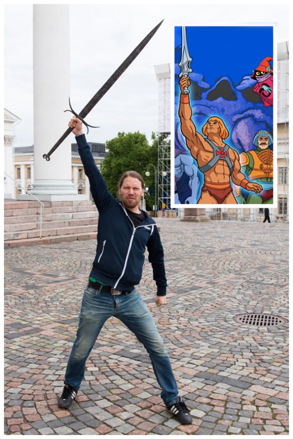 Lapsuuden esikuvia ei tarvitse arvailla...