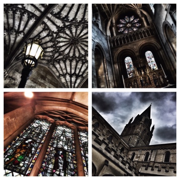 Christ Church Catedral on upea kappeli keskellä yliopiston rakennuksia. (with iPhone6)