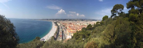 Turistikuvassa Nizza...